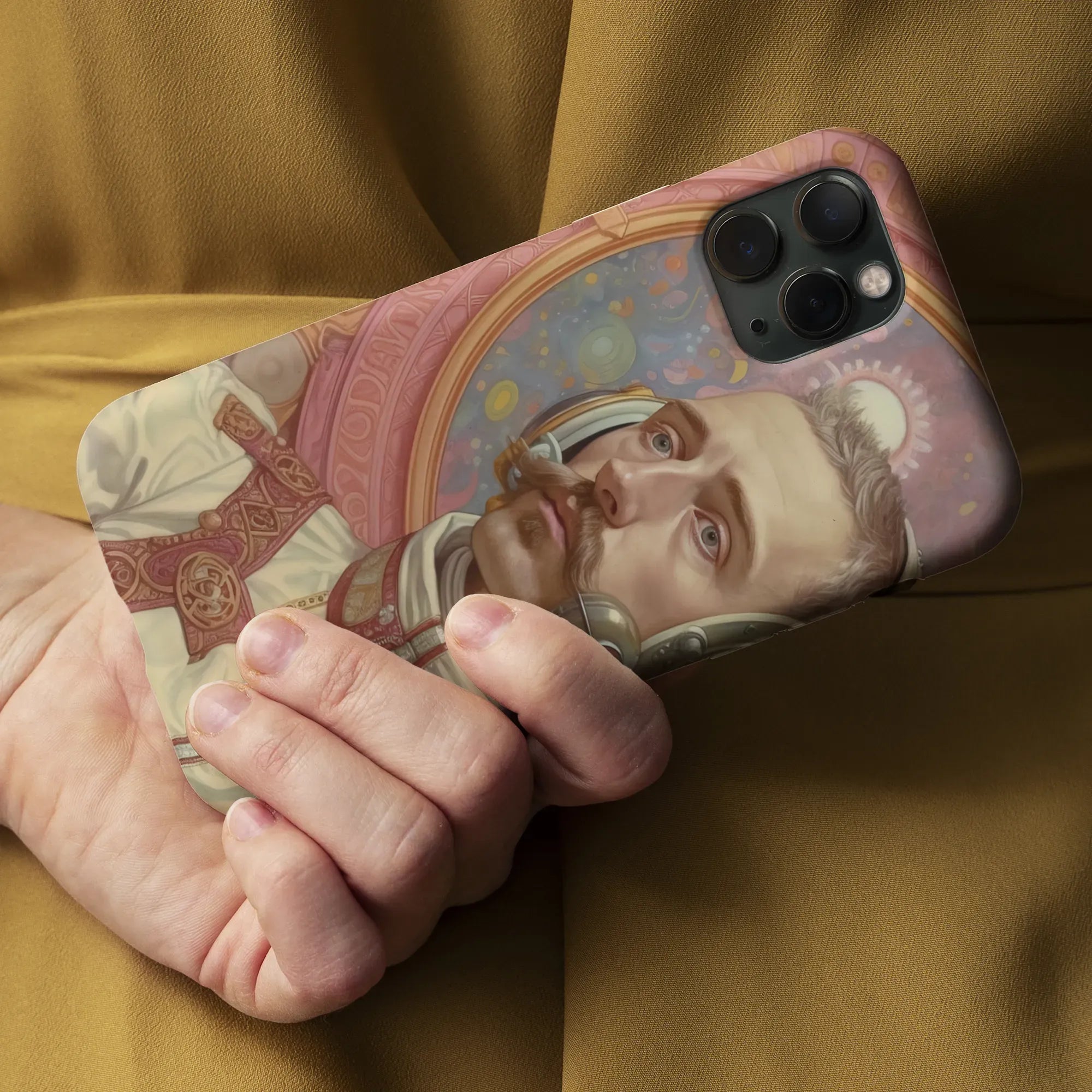 Axel The Gay Astronaut - Gay Aesthetic Art Phone Case - Mobile Phone Cases - Aesthetic Art