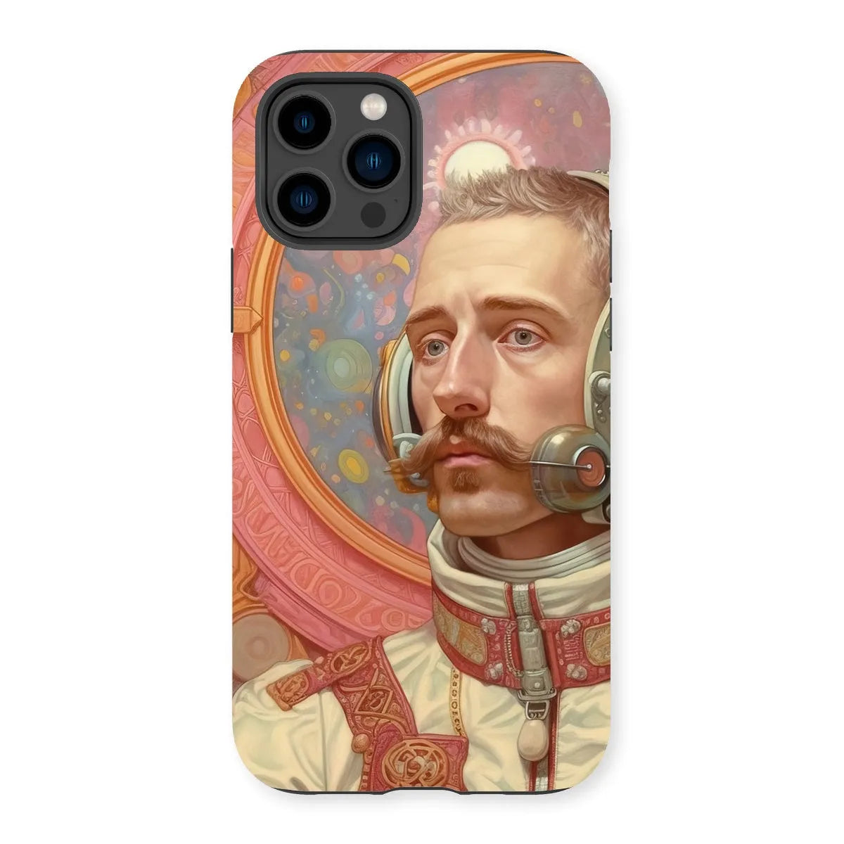 Axel The Gay Astronaut - Gay Aesthetic Art Phone Case - Iphone 14 Pro / Matte - Mobile Phone Cases - Aesthetic Art