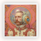 Axel - Gay German Astronaut Art Print Posters Prints & Visual Artwork