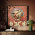 Axel - Gay German Astronaut Framed Canvas 20’’x20’’ Posters Prints & Visual Artwork