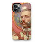Axel - Gay German Astronaut Iphone Case, 11 Pro / Matte, Phone Case Surreal Portrait Mustachioed Man Astronaut-like Suit