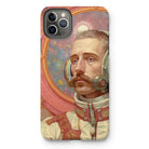 Axel - Gay German Astronaut Iphone Case, 11 Pro Max / Matte, Phone Case Artwork Victorian-era Astronaut Mustache Ornate Spacesuit