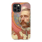 Axel - Gay German Astronaut Iphone Case, 13 Pro / Matte, Phone Case Artistic Portrait Mustachioed Man Vintage-style Astronaut