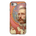 Axel - Gay German Astronaut Iphone Case, 8 / Matte, Phone Case Surreal Portrait Victorian-era Man Astronaut Suit