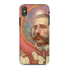 Axel - Gay German Astronaut Iphone Case, Xs / Matte, Kite-771258415, Phone Case Artistic Portrait Mustachioed Man Vintage Astronaut