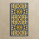 Ayodhya - Thai Mosaic Art Print, 10’’x20’’ / Unframed, Kite-788667848, Framed Colorful Abstract Floral Pattern Artwork