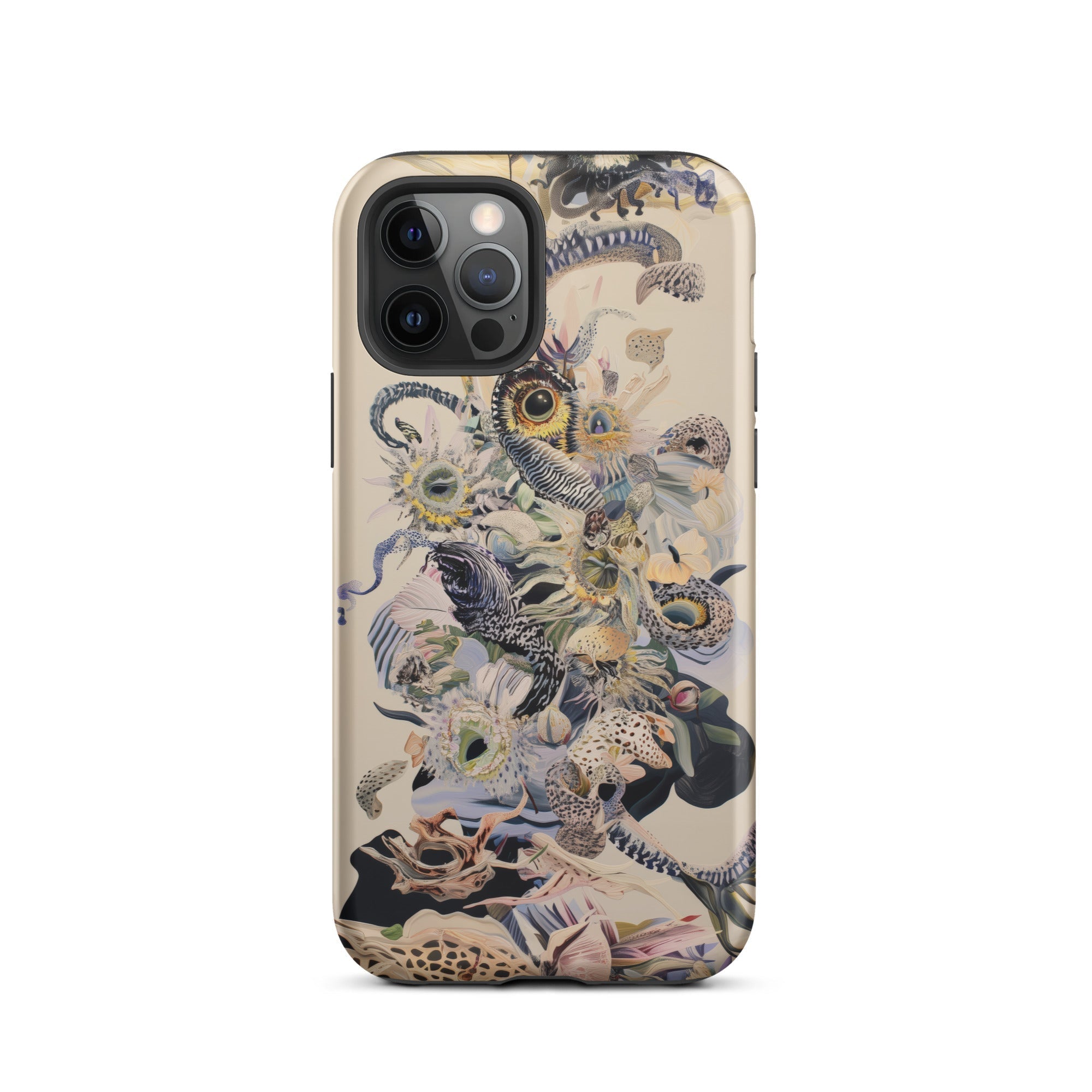 Babel Surreal Botanical Alien Art Iphone Case, 12 Pro / Matte, Animal Themed Iphone Case