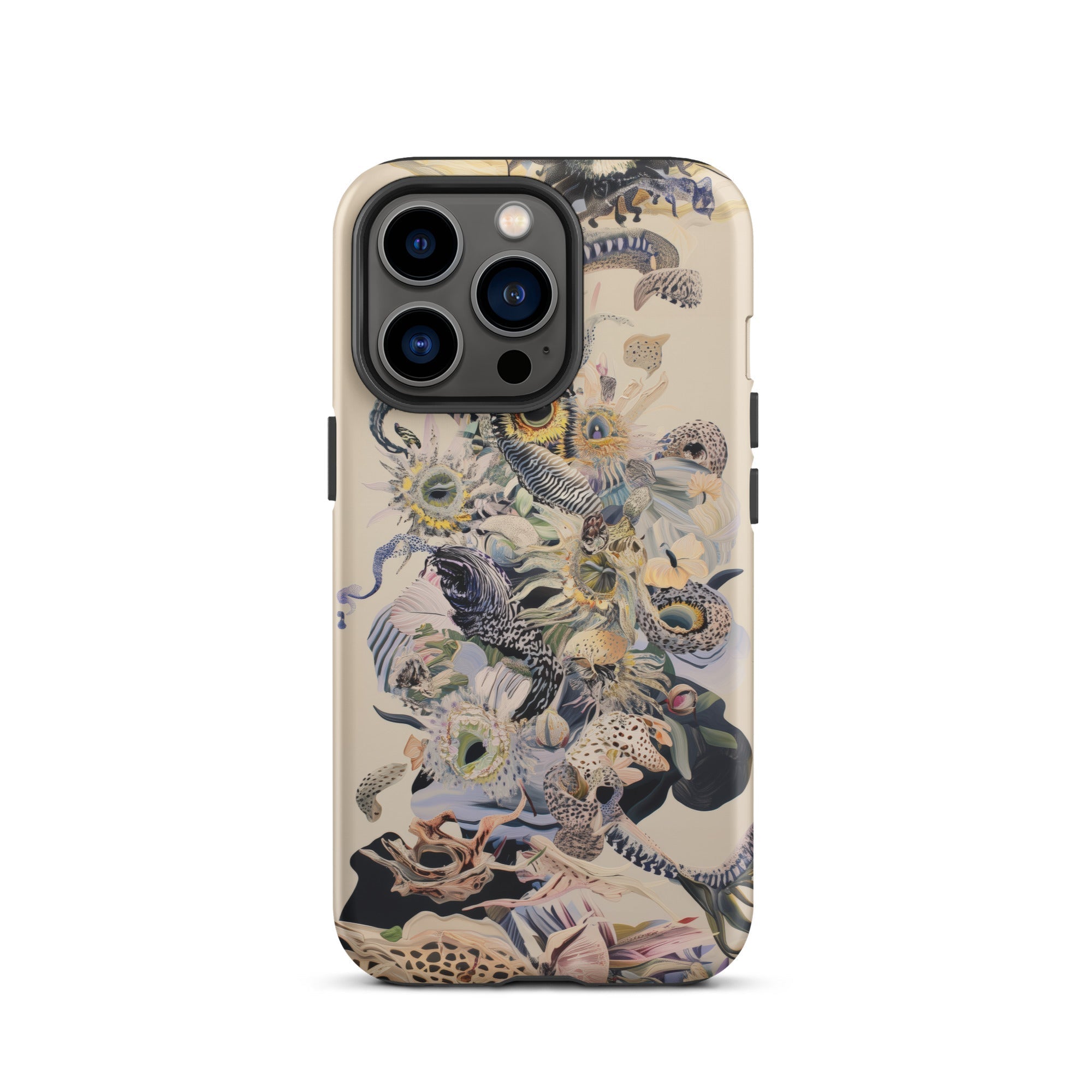 Babel Surreal Botanical Alien Art Iphone Case, 13 Pro / Matte, Ornate Phone Case