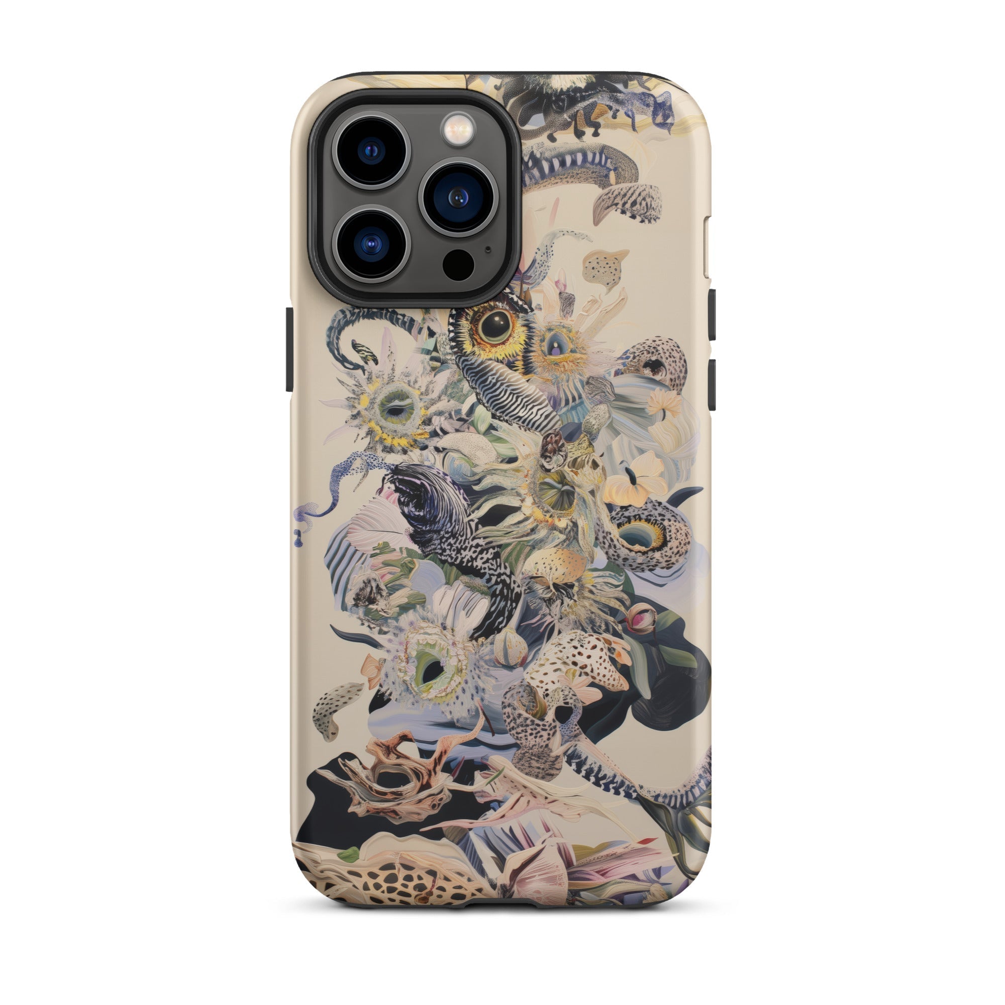 Babel Surreal Botanical Alien Art Iphone Case, 13 Pro Max / Matte, Iphone Case Surreal Animal Collage