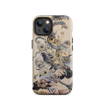 Babel - Surreal Botanical Alien Art Iphone Case, 14 / Matte, Animal Collage Iphone Case