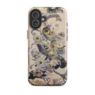 Babel Surreal Botanical Alien Art Iphone Case, 16 Plus / Matte, Decorated Phone Case