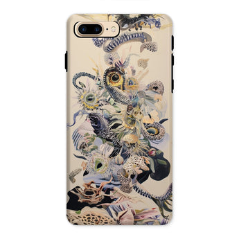 Babel - Surreal Botanical Alien Art Iphone Case, 8 Plus / Matte, Animal-themed Phone Case