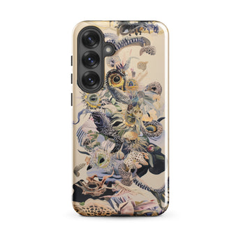 Babel - Surreal Botanical Alien Art Phone Case, Samsung Galaxy S25 Plus / Gloss, Mobile Cases, Toby Leon