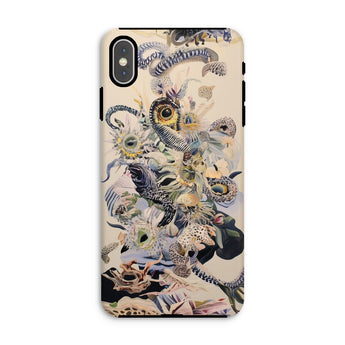 Babel - Surreal Botanical Alien Art Iphone Case, Xs Max / Matte, Artistic Phone Case Animal Floral Designs