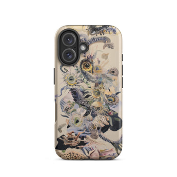 Babel - Surreal Botanical Alien Art Phone Case Iphone 16 / Matte Floral Animal Patterned Phone Case Surreal Botanical Alien, Alien Art, Art