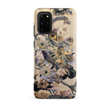 Babel - Surreal Botanical Alien Art Phone Case Samsung Galaxy S20 Plus / Matte Detailed Artistic Phone Case Surreal Collage Creatures Owls