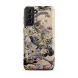 Babel - Surreal Botanical Alien Art Samsung Case, Galaxy S21 Plus / Matte, Smartphone Decorative Case Intricate Nature-inspired Design