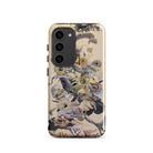 Babel Surreal Botanical Alien Art Samsung Case, Galaxy S23 / Gloss, Smartphone Multi Textured Ornate Case Reptilian Natural Elements