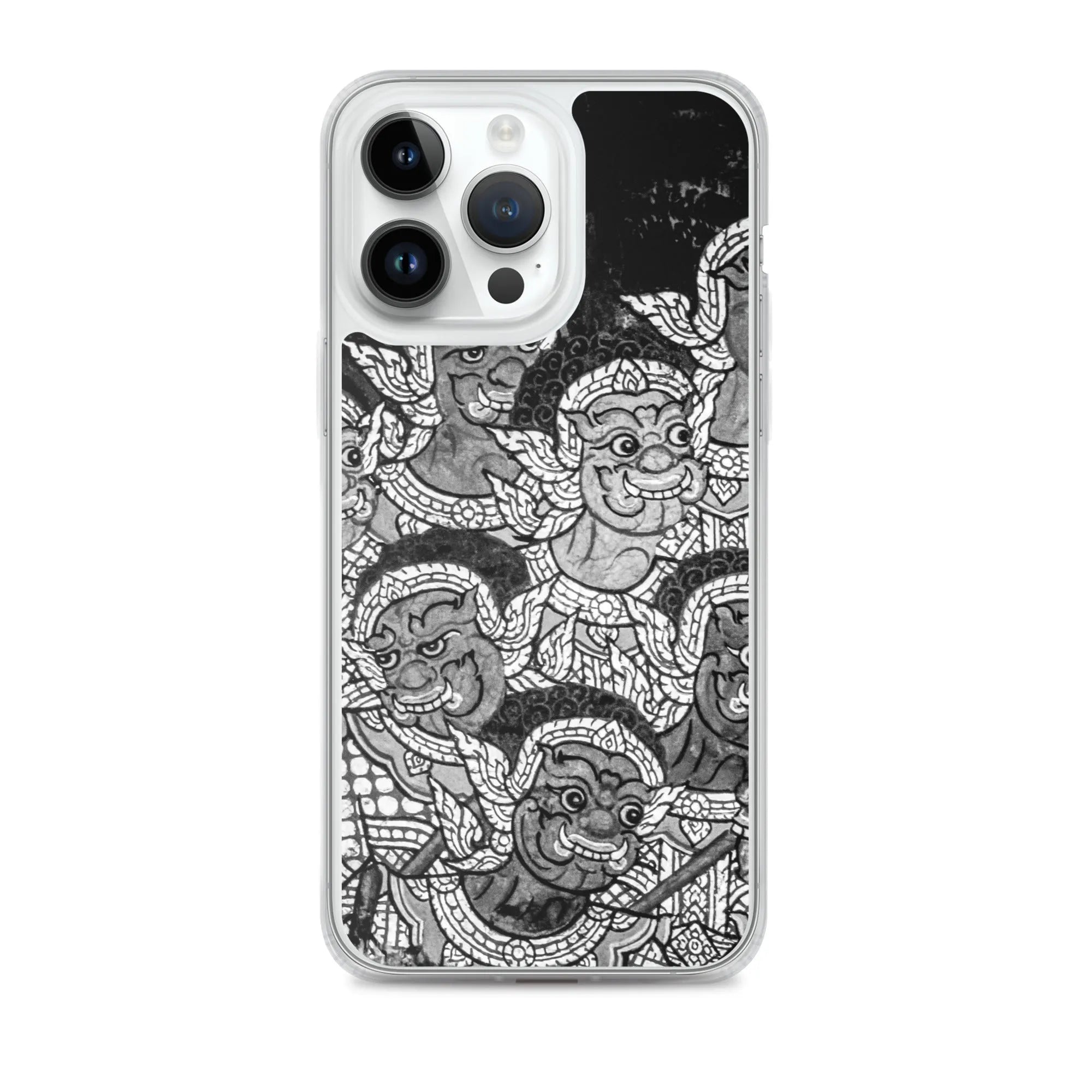 Babes In The Woods - Designer Travels Art Iphone Case - black And White - Iphone 14 Pro Max - Mobile Phone Cases