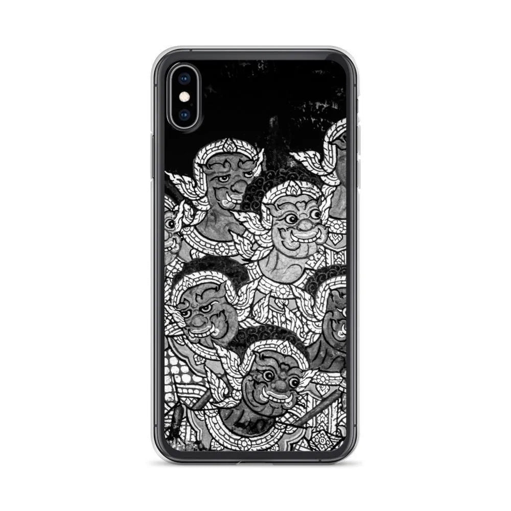 Babes In The Woods - Designer Travels Art Iphone Case - black And White - Iphone Xs Max - Mobile Phone Cases