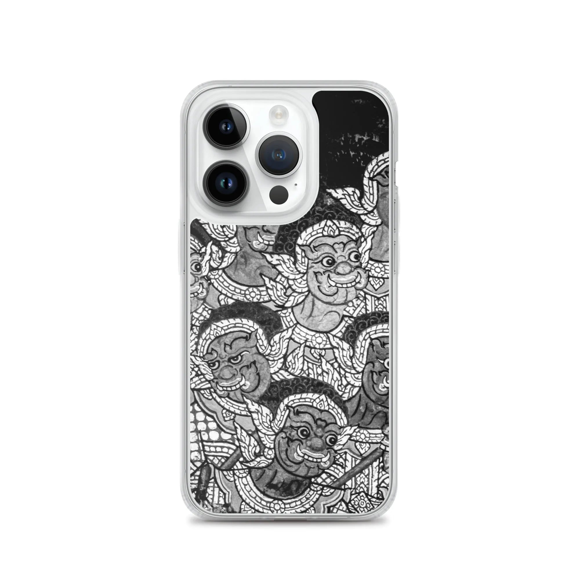 Babes In The Woods - Designer Travels Art Iphone Case - black And White - Iphone 14 Pro - Mobile Phone Cases