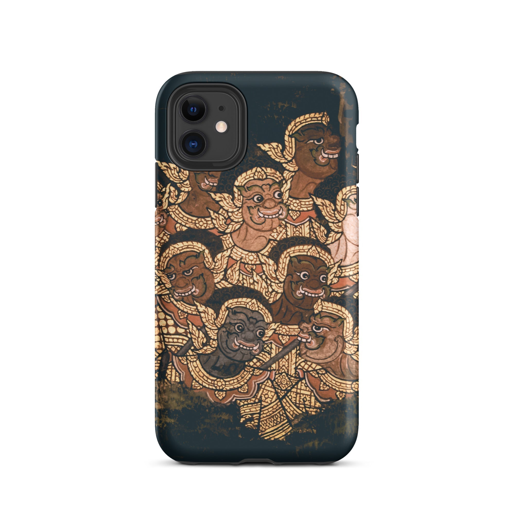 Babes in the Woods Traditional Thai Myth Iphone Case, 11 / Matte, Phone Case Mural Design