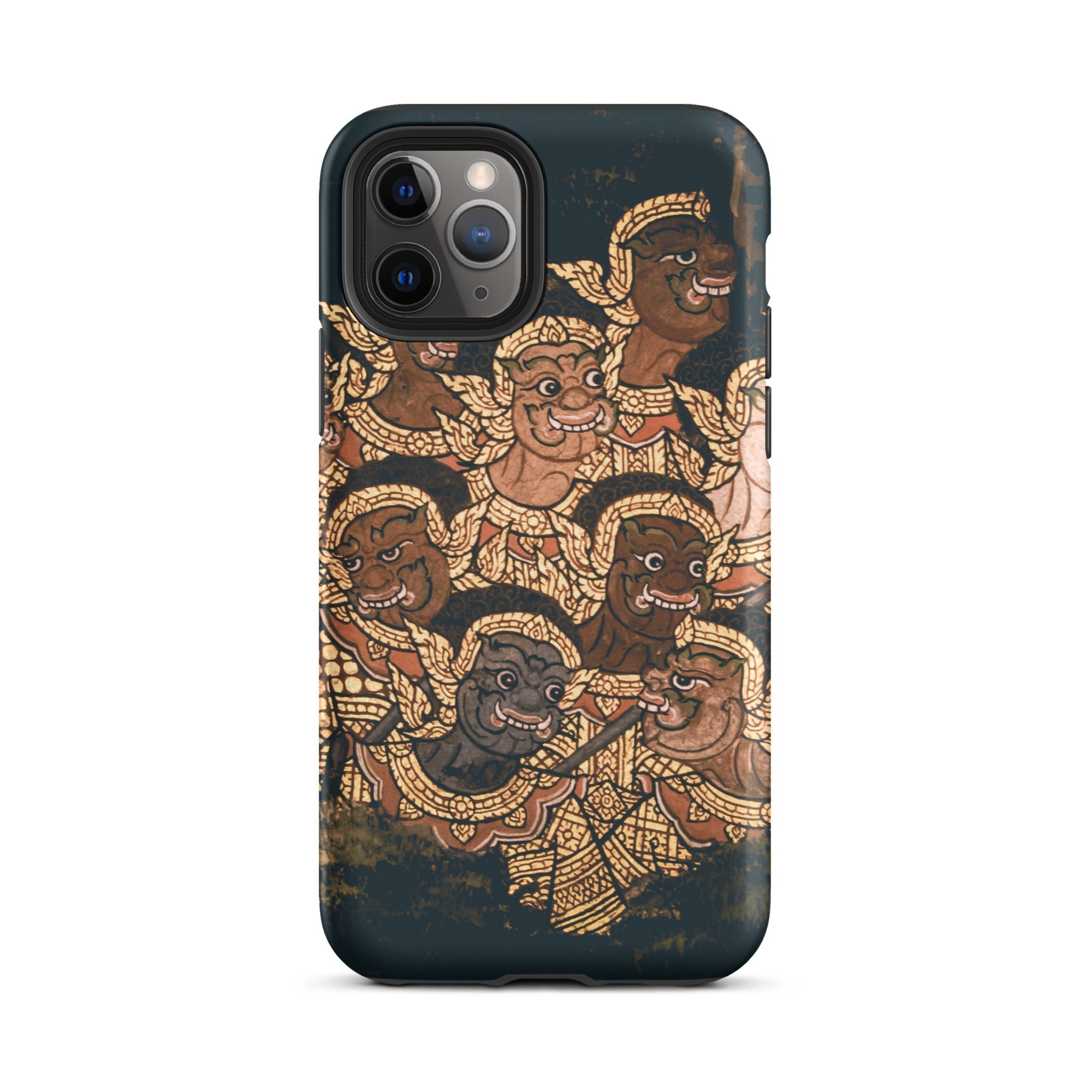 Babes in the Woods Traditional Thai Myth Iphone Case, 11 Pro / Matte, Phone Case Mural Design