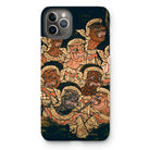 Babes in the Woods - Traditional Thai Myth Iphone Case, 11 Pro Max / Matte, Phone Case Traditional Thai-style Painting Figures Ornate Golden