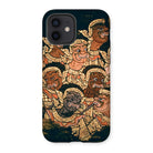 Babes in the Woods - Traditional Thai Myth Iphone Case, 12 / Matte, Phone Case Colorful Traditional Thai-style Artwork Multiple Faces