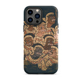 Babes in the Woods - Traditional Thai Myth Iphone Case, 13 Pro Max / Matte, Phone Case Thai Art Design