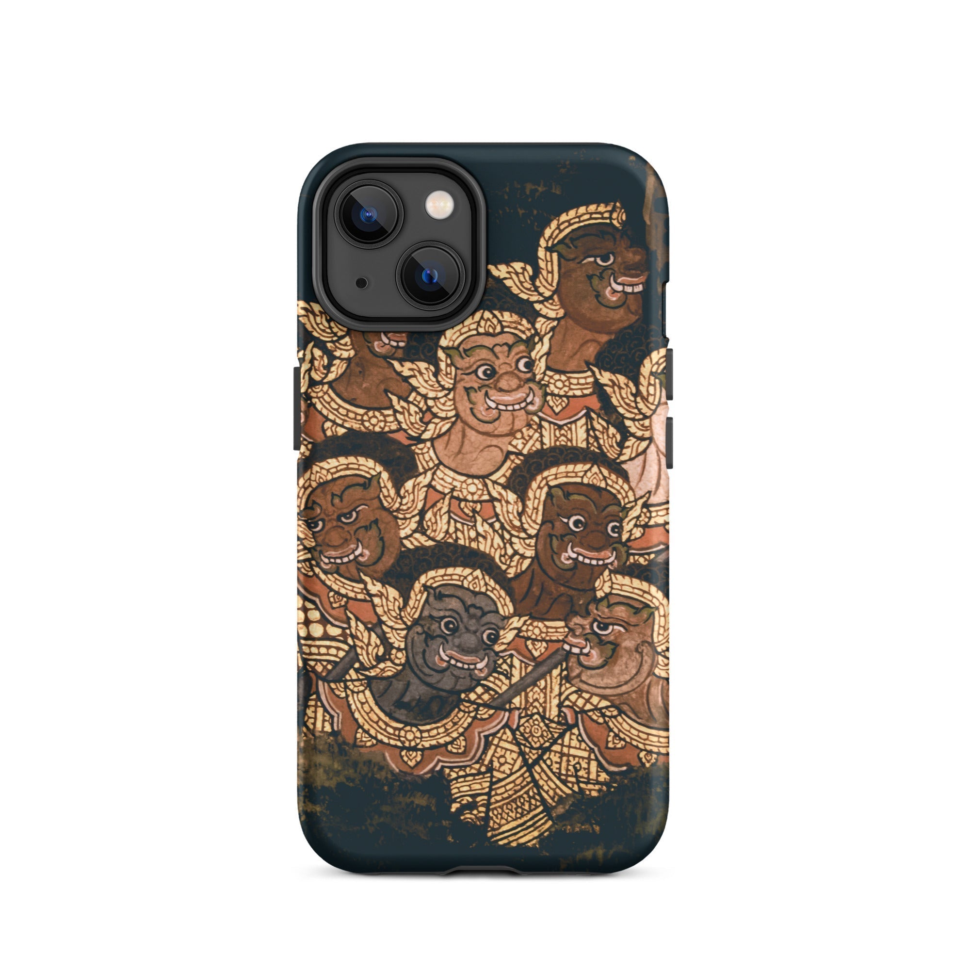Babes in the Woods Traditional Thai Myth Iphone Case, 14 / Matte, Iphone Case Thai Art