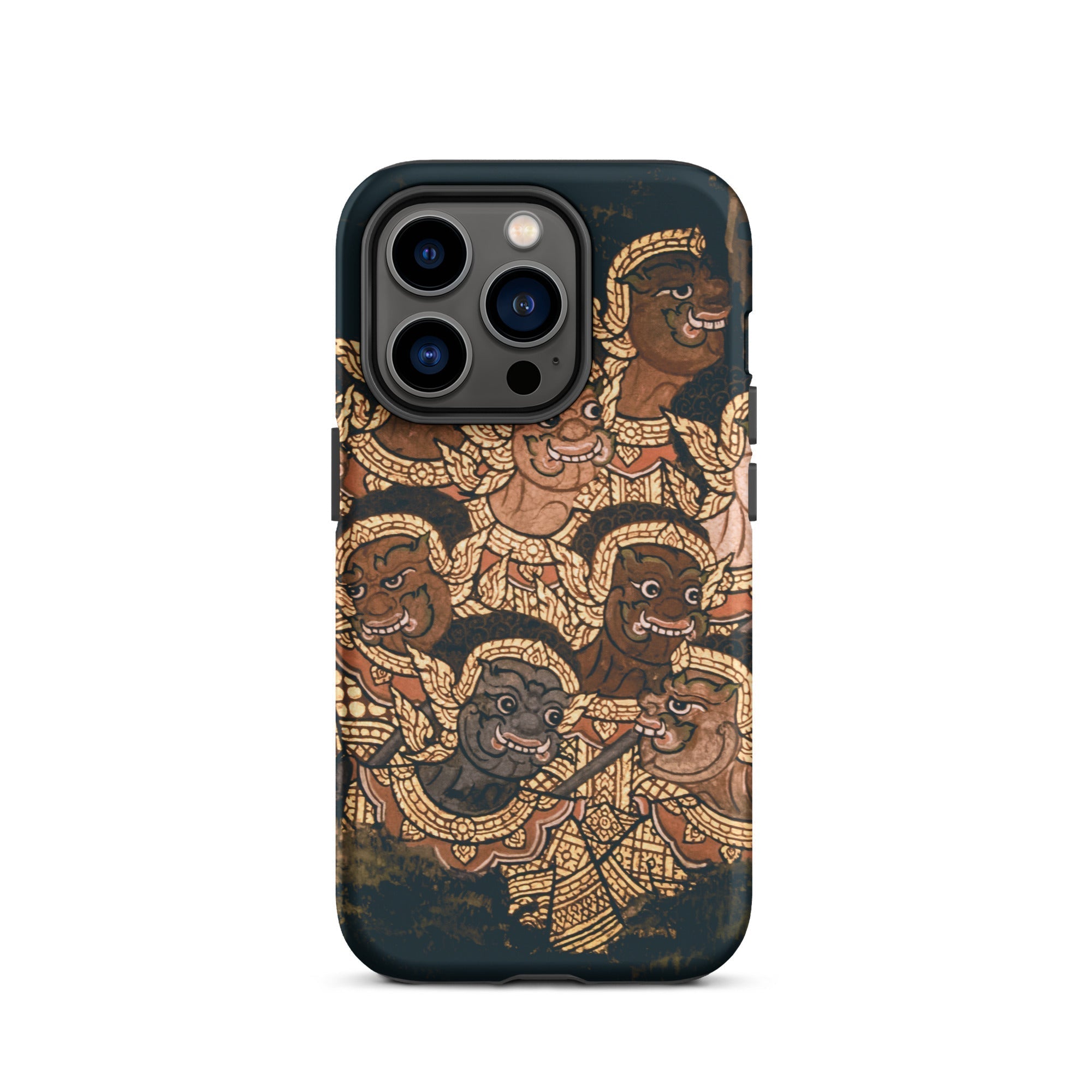 Babes in the Woods Traditional Thai Myth Iphone Case, 14 Pro / Matte, Iphone Case Thai Art