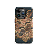 Babes in the Woods - Traditional Thai Myth Iphone Case, 15 Pro / Matte, Phone Case Thai Demon Design