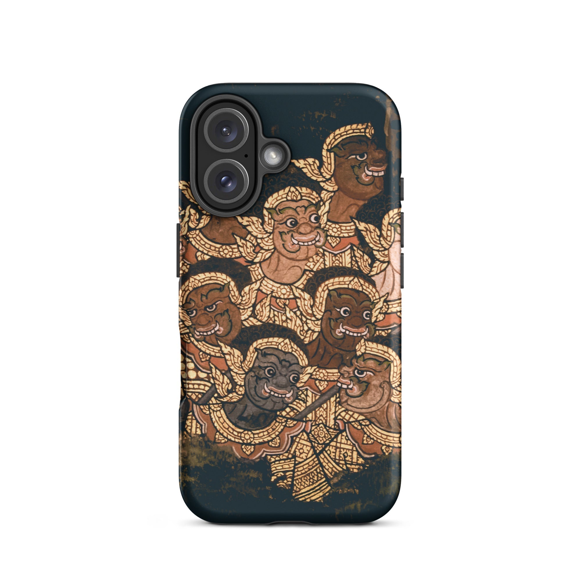 Babes in the Woods Traditional Thai Myth Iphone Case, 16 / Matte, Phone Case Thai Art