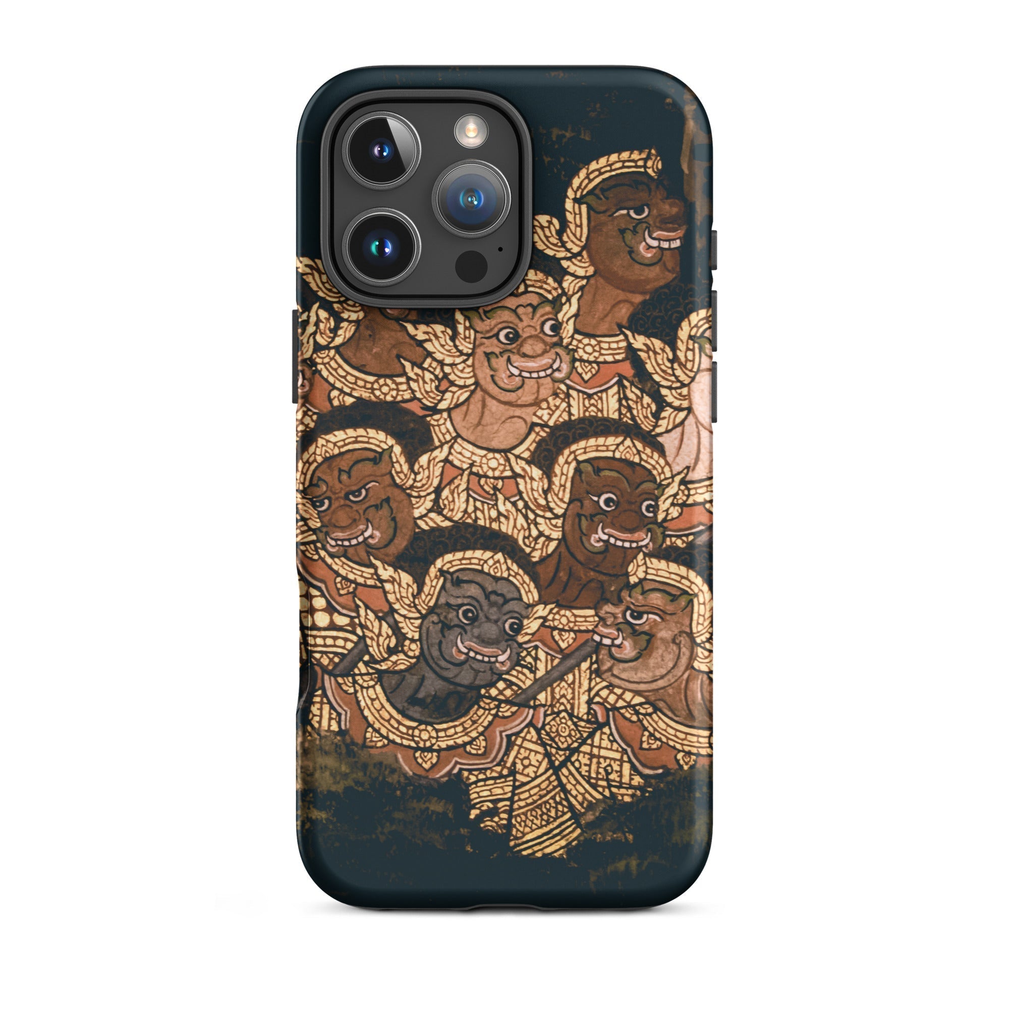 Babes in the Woods Traditional Thai Myth Iphone Case, 16 Pro Max / Matte, Iphone Case Thai Demon Art