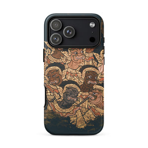 Babes in the Woods - Traditional Thai Myth Iphone Case, 17 Pro Max / Matte, Mobile Phone Cases, Toby Leon