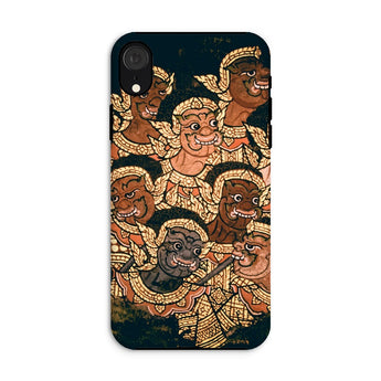 Babes in the Woods - Traditional Thai Myth Iphone Case, Xr / Matte, Phone Case Colorful Traditional Thai Art Design Multiple