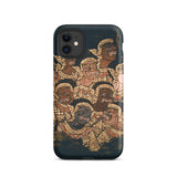 Babes in the Woods - Traditional Thai Myth Phone Case Iphone 11 / Matte Phone Case Mural Design Traditional Thai Myth, Folklore, Mystical