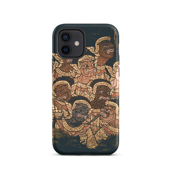 Babes in the Woods - Traditional Thai Myth Phone Case Iphone 12 / Matte Iphone Case Thai Art Traditional Myth, Folklore, Mystical Realm