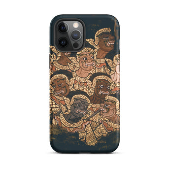 Babes in the Woods - Traditional Thai Myth Phone Case Iphone 12 Pro Max / Matte Phone Case Thai Demon Art Traditional Myth, Folklore,
