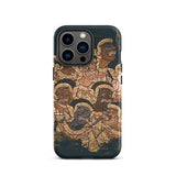 Babes in the Woods - Traditional Thai Myth Phone Case Iphone 13 Pro / Matte Iphone Case Thai Mural Design Traditional Myth, Folklore,