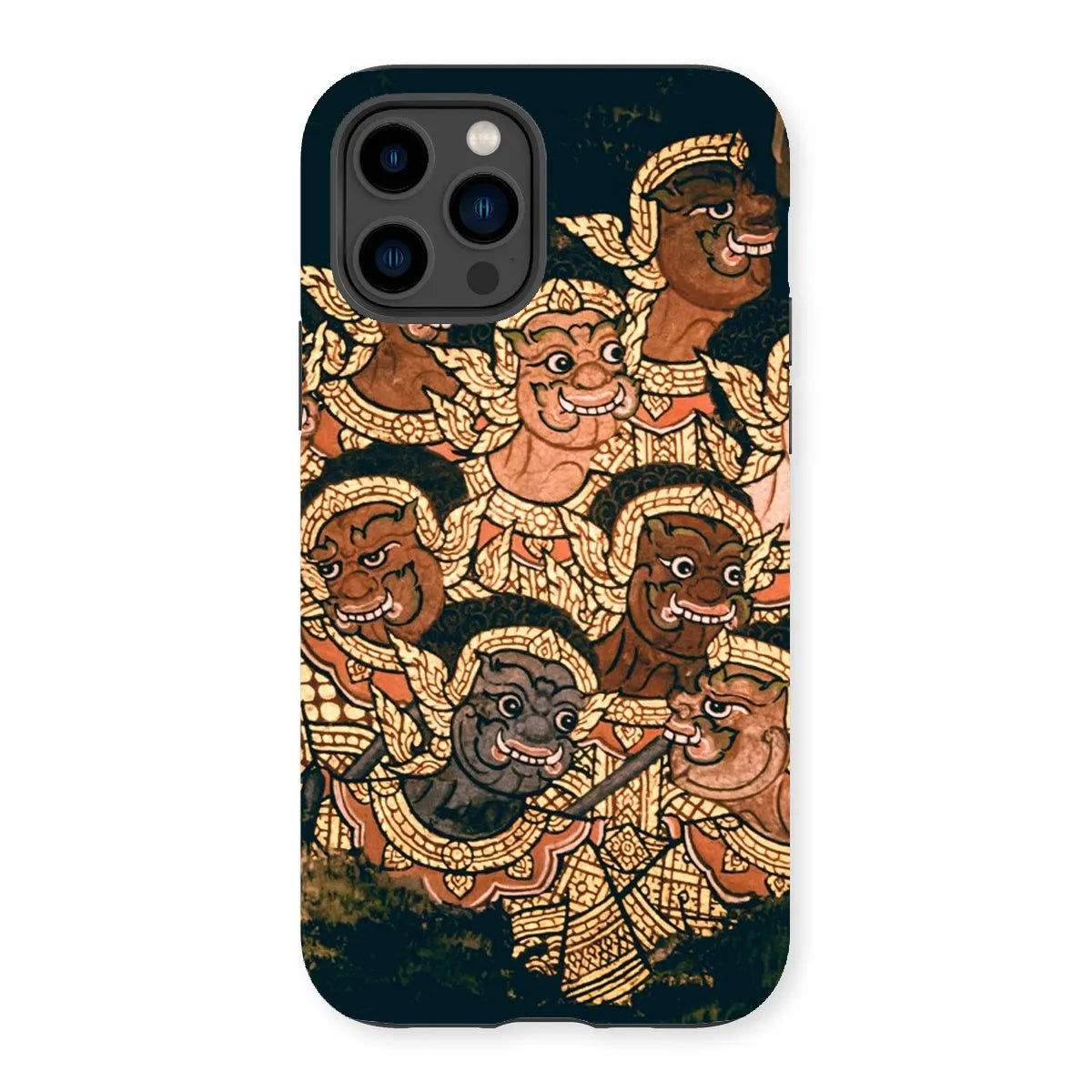 Babes In The Woods - Traditional Thai Myth Phone Case - Iphone 14 Pro / Matte - Mobile Phone Cases - Aesthetic Art