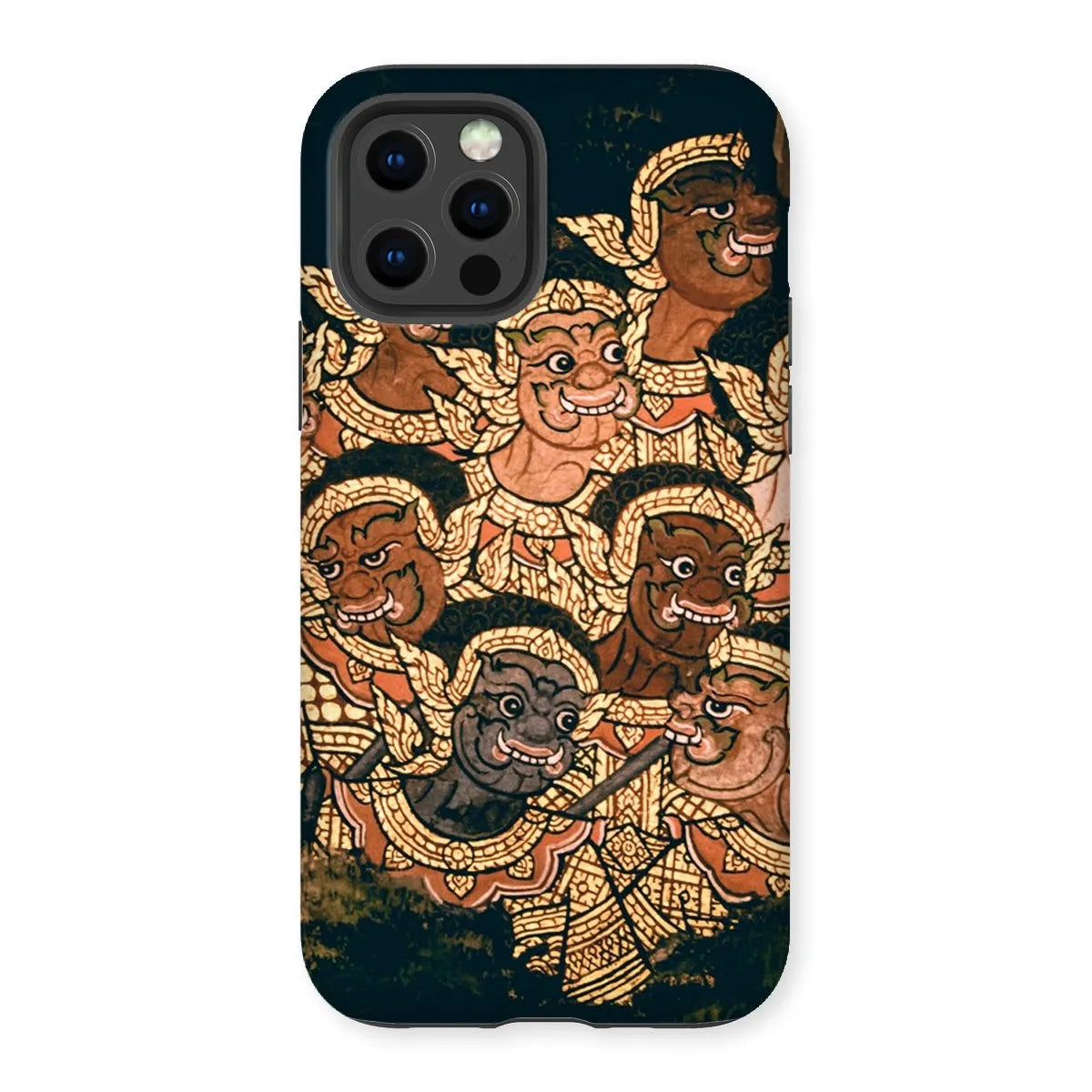 Babes In The Woods - Traditional Thai Myth Phone Case - Iphone 12 Pro / Matte - Mobile Phone Cases - Aesthetic Art