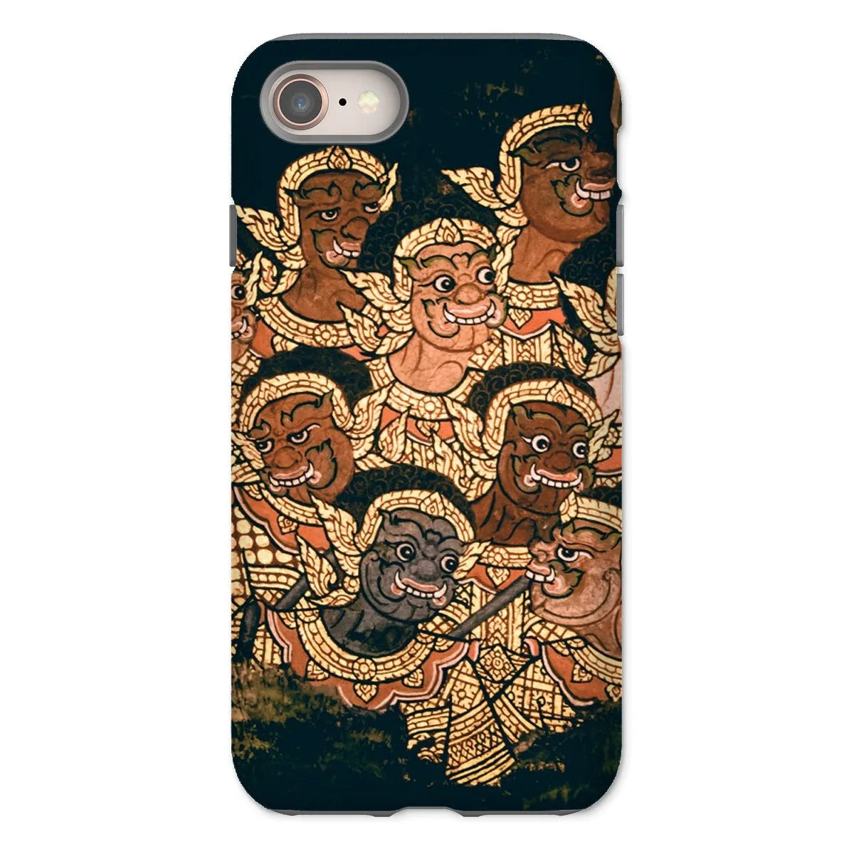 Babes In The Woods - Traditional Thai Myth Phone Case - Iphone 8 / Matte - Mobile Phone Cases - Aesthetic Art