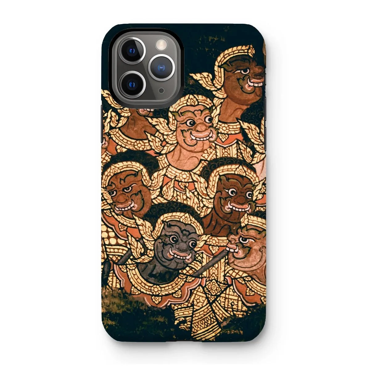 Babes In The Woods - Traditional Thai Myth Phone Case - Iphone 11 Pro / Matte - Mobile Phone Cases - Aesthetic Art