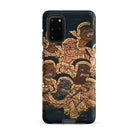 Babes in the Woods Traditional Thai Myth Samsung Case, Galaxy S20 Plus / Matte, Dark Colored Phone Case Adorned Detailed Gold Accented