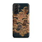 Babes in the Woods Traditional Thai Myth Samsung Case, Galaxy S21 Plus / Matte, Black Smartphone Case Traditional Thai Painting Multiple