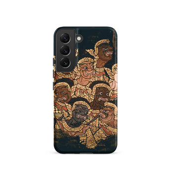 Babes in the Woods - Traditional Thai Myth Samsung Case, Galaxy S22 / Matte, Smartphone Case Traditional Thai Art