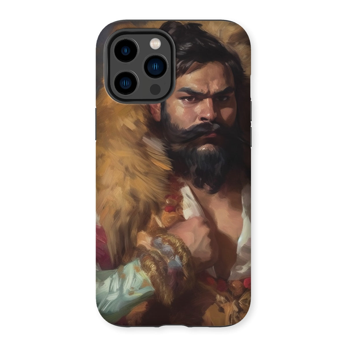 Baby Bear - Gay Desi Kitschy Boxer Iphone Case, 14 Pro Max / Matte, Phone Case Portrait