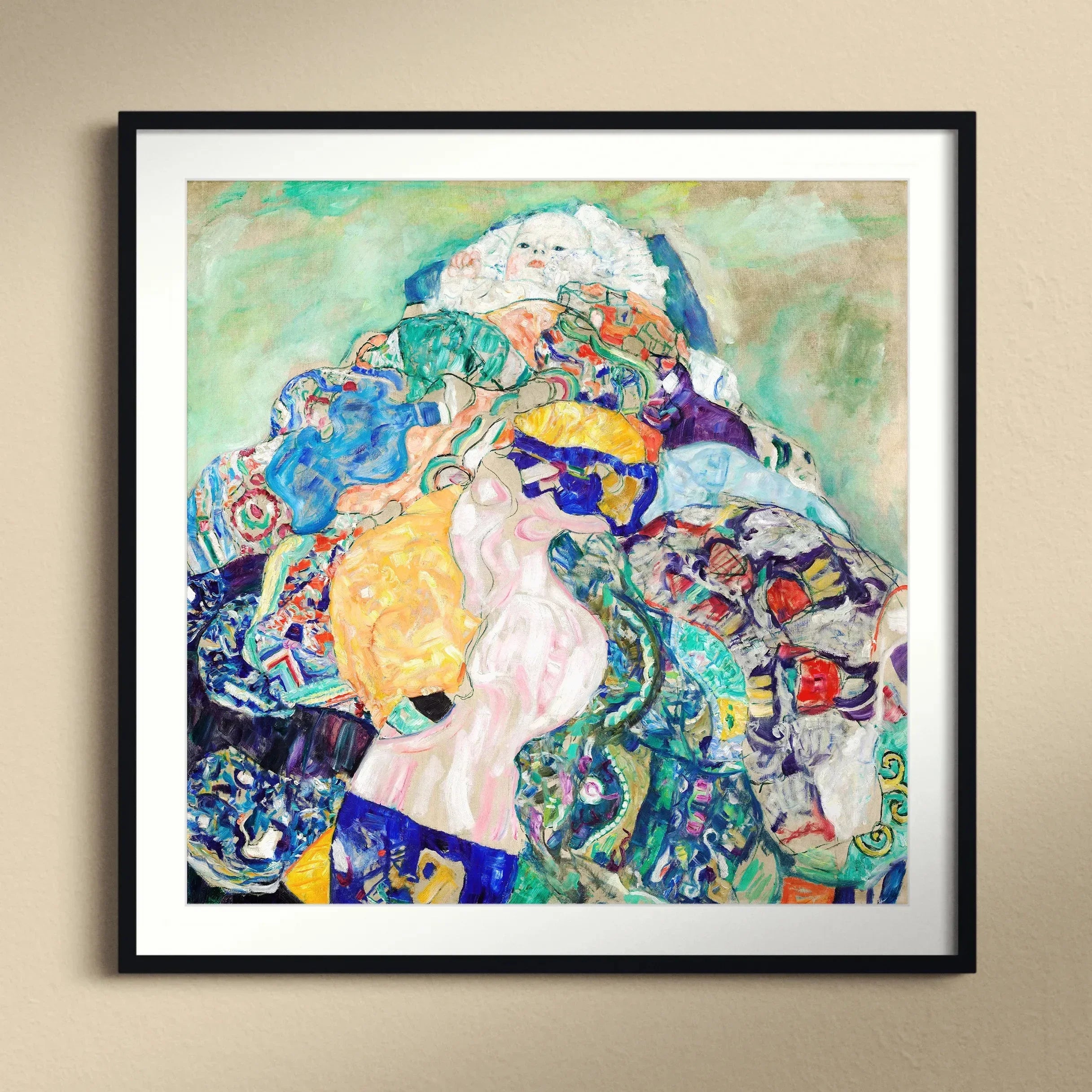 Baby - Gustav Klimt Art Nouveau Print Posters Prints & Visual Artwork